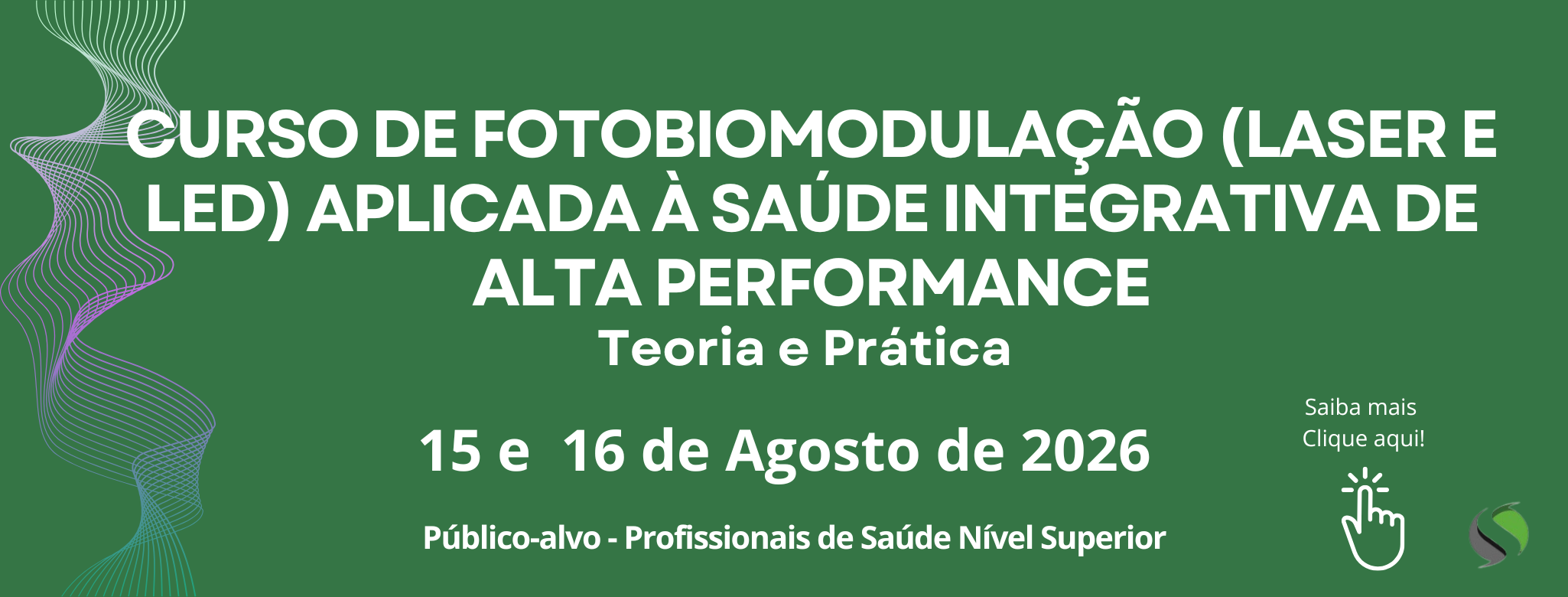 CURSO DE LASERTERAPIA DE BAIXA INTENSIDADE